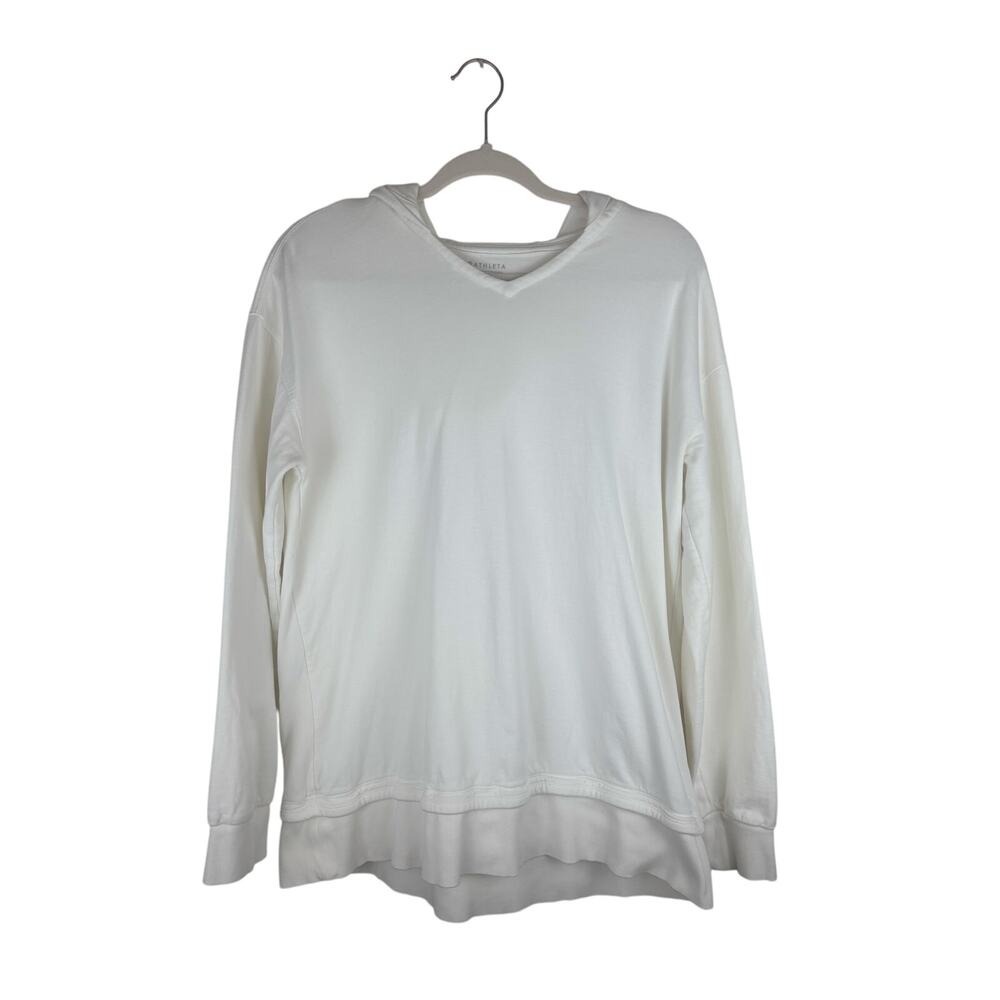 Athleta Sundown Alliance Hoodie Long Sleeve V-neck Size Small